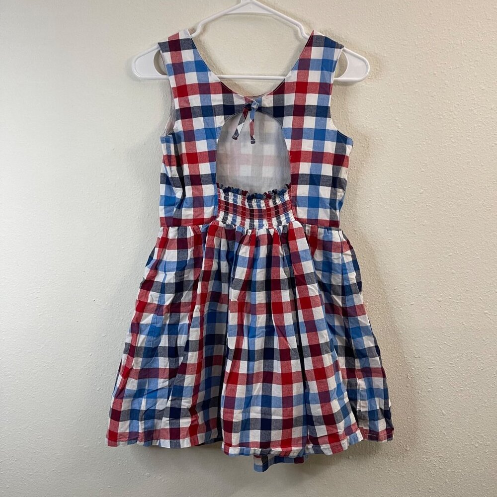 Cat & Jack Sleeveless Dress With Back Cutout & Elastic Waist L 10/12 - Picture 3 of 10